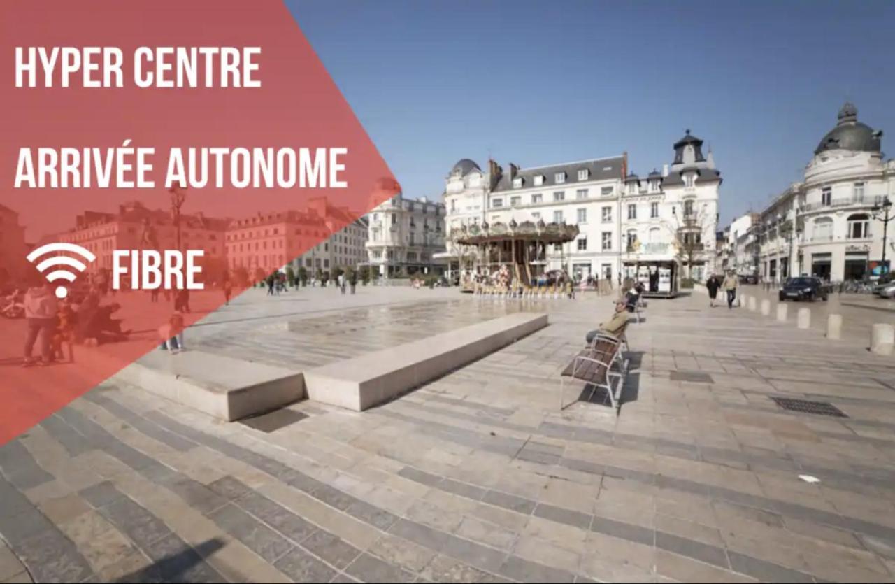 Prestigeloc - Studio Calme, 1Er Emplacement - Place Du Martroi, Ideal Pro Orléans Exterior foto